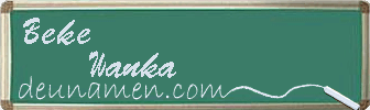Beke Wanka Visitenkarte